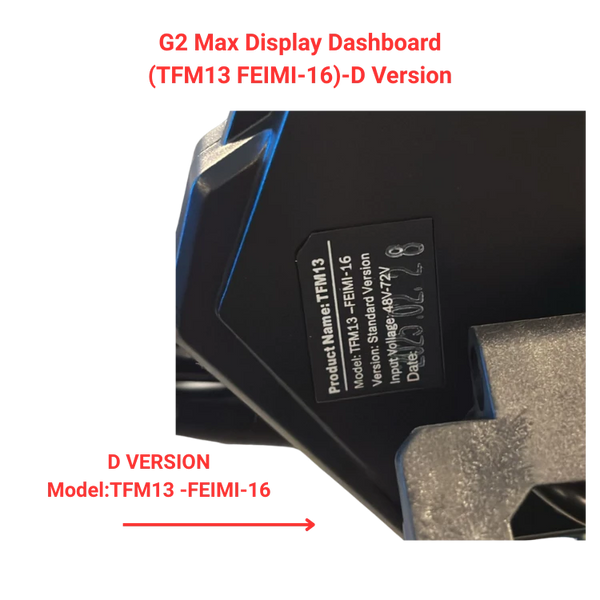 G2 Max LCD zaslon(TFM13FEIMI-16)-D Verzija