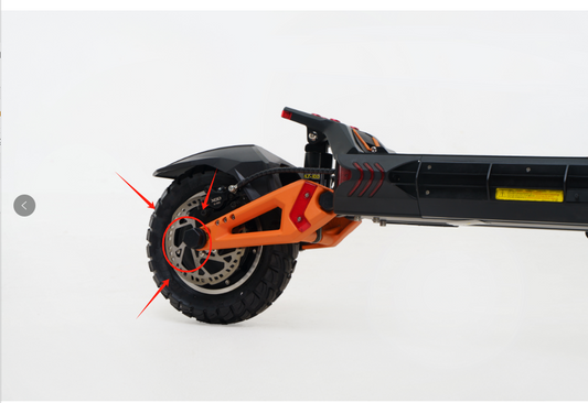 Kukirin G3 Pro Kotač Matica Poklopac