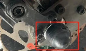 Kukirin G4 Pokrov Matice Motora