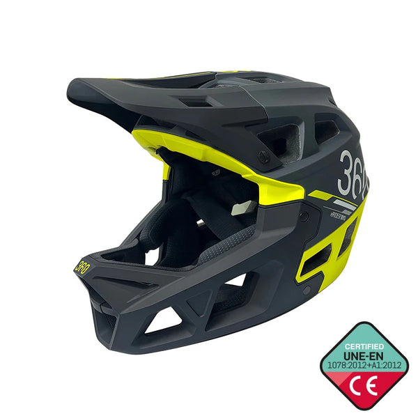 Full face crno-zelena kaciga - INTEGRA Sport  scooterclinic.hr