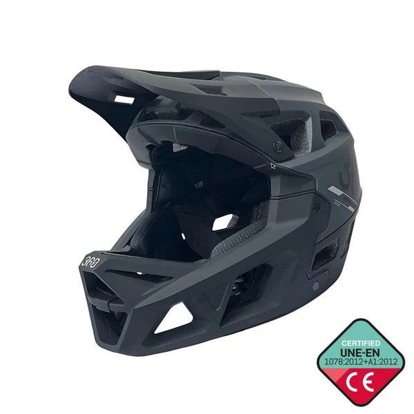 Full face crna kaciga- INTEGRA Sport  scooterclinic.hr